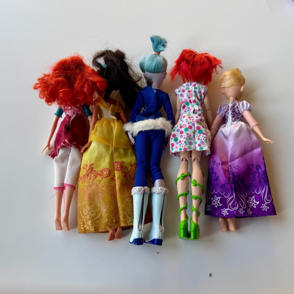 Lot of 10 Assorted‎ Disney Princess Movie Character Dolls 8 - 12.5 inches - Picture 3 of 10